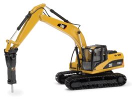 CAT 323D L Excavator with Demolition Hammer 55282