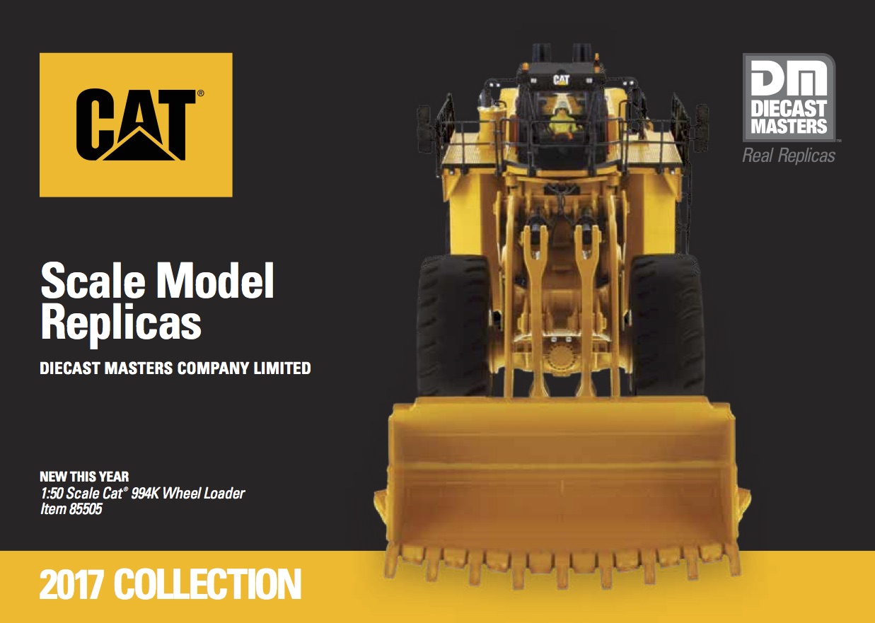 2017 Diecast Masters Flip Catalog January 1 copy Cat® Diecast Scale