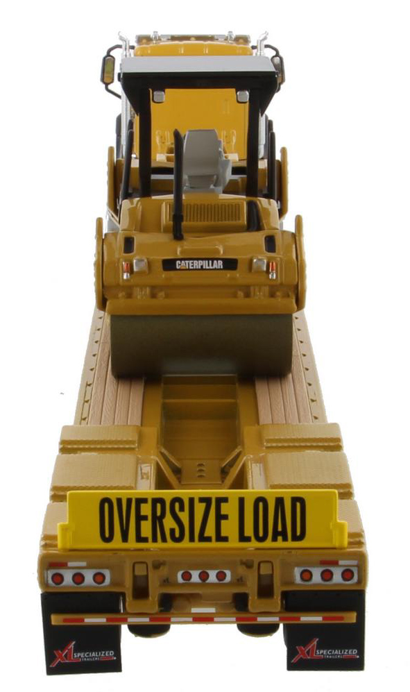 Cat Diecast CT660 Day Cab & XL120 with Cat CB-534D XW