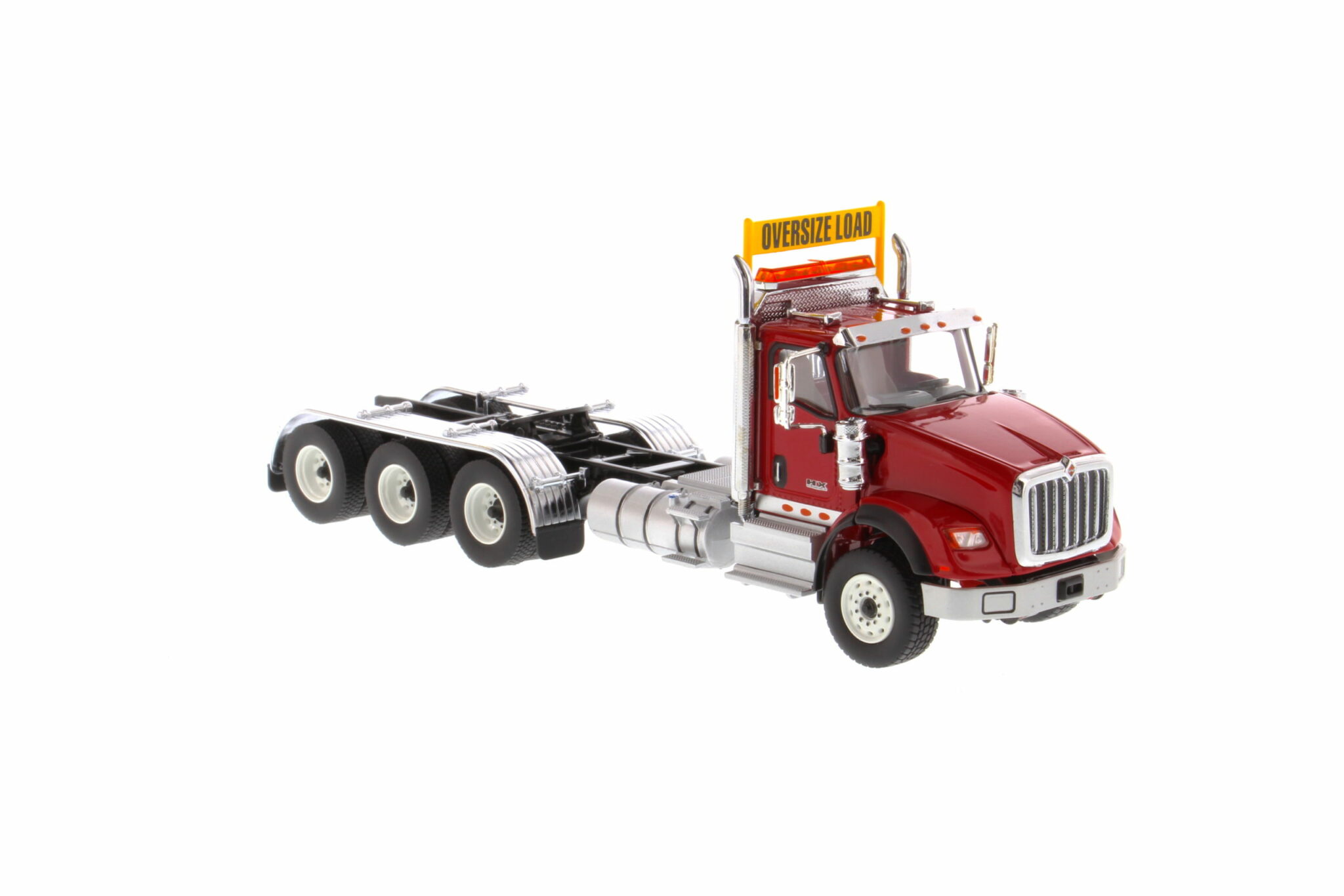 International 1:50 Diecast HX620 SB Red Tridem Prime Mover Tractor