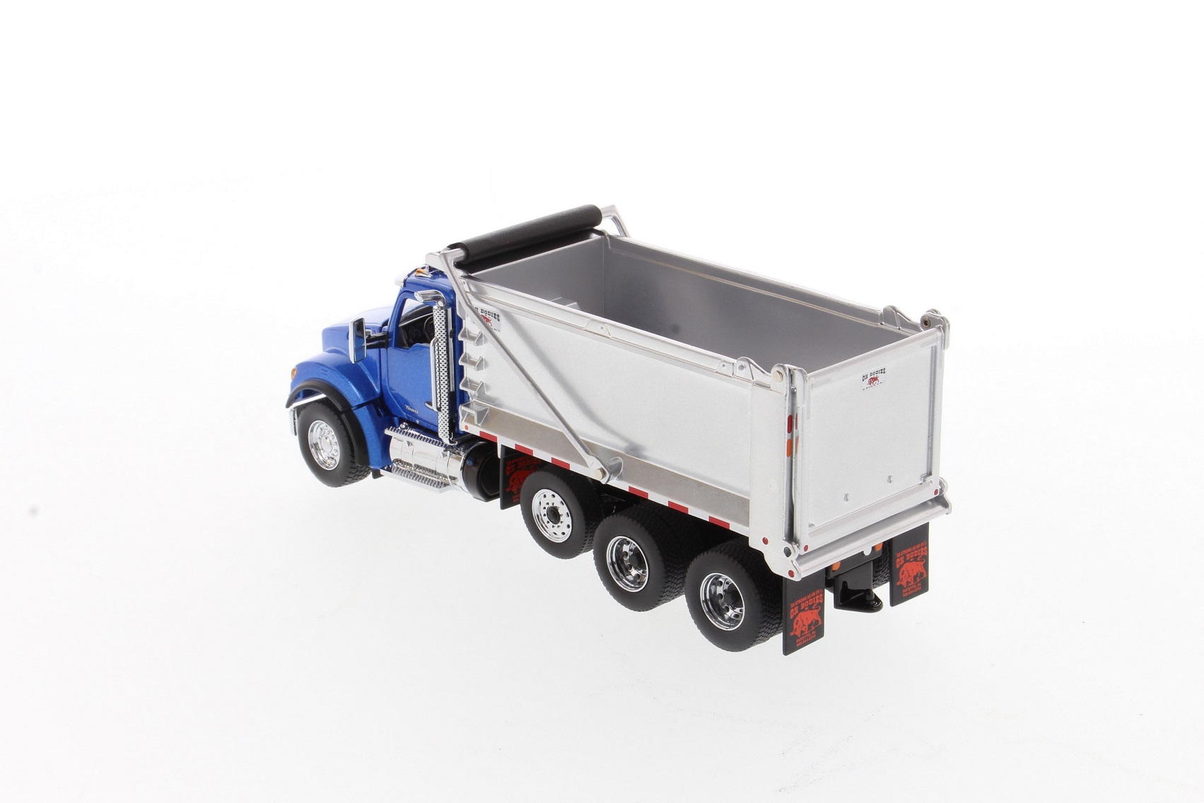 Kenworth 1:50 T880 OX Stampede Dump Truck SBFA Metallic Blue Cab 71078