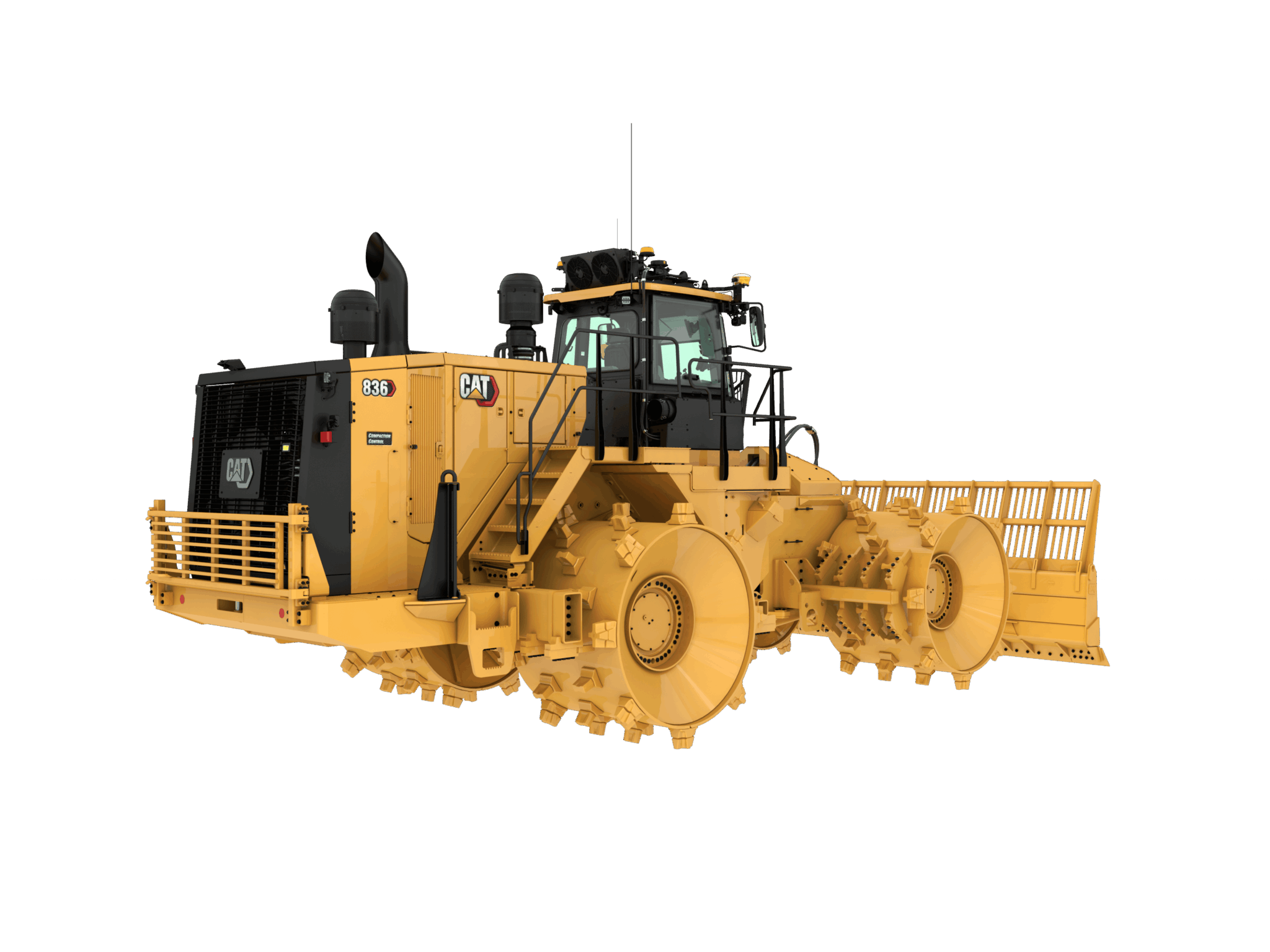 Cat 1:50 836 Landfill Compactor 85763 - Cat® Diecast Scale