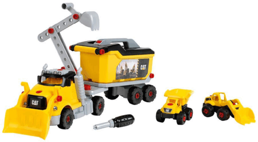 Cat® Kids 4-in-1 Build Your Own Screw Truck Set 3252 Theo Klein