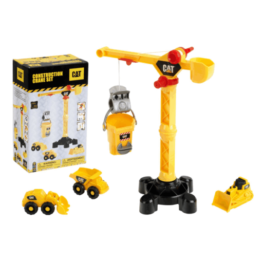 Cat® Big Crane and Construction vehicles set 3264 Theo Klein