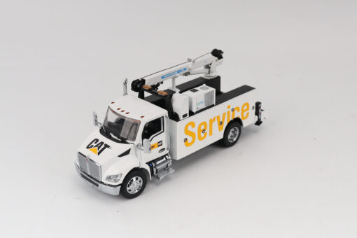 1:50 Cat Kenworth T380 Service Truck - White 85786 - Image 14