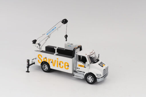 1:50 Cat Kenworth T380 Service Truck - White 85786 - Image 21